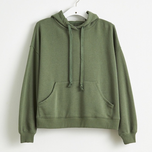 aerie distressed hoodie